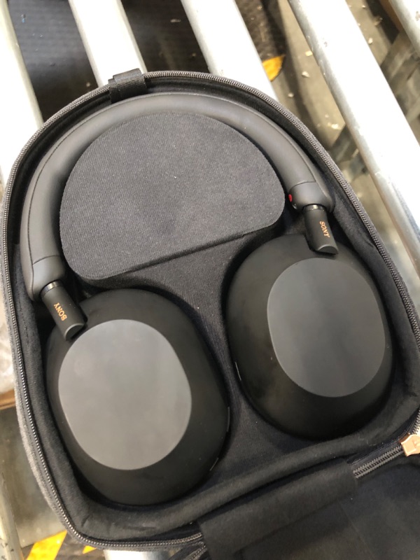 Photo 5 of Sony WH-1000XM5 Noise Canceling Wireless Headphones - 30hr Battery Life - Over-Ear Style - Optimized for Alexa and Google Assistant - Built-in mic for Calls - Black