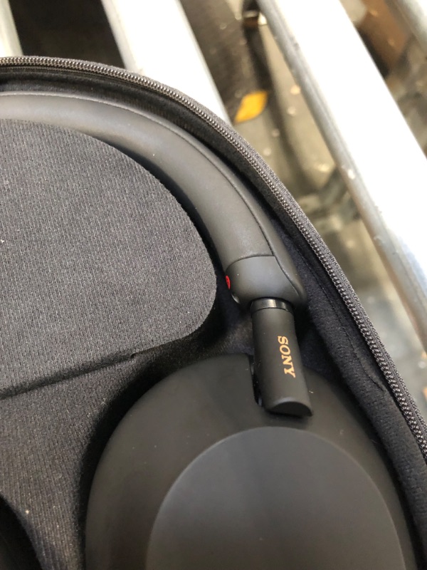 Photo 6 of Sony WH-1000XM5 Noise Canceling Wireless Headphones - 30hr Battery Life - Over-Ear Style - Optimized for Alexa and Google Assistant - Built-in mic for Calls - Black