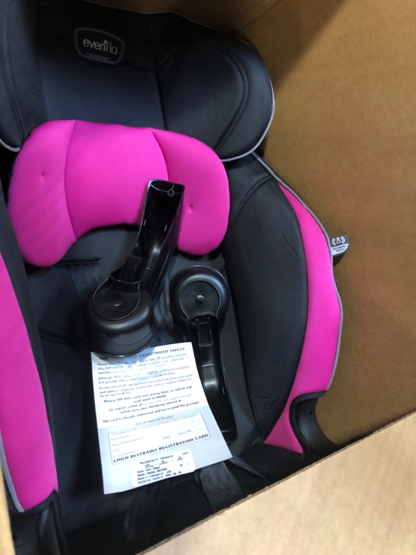 Photo 1 of Evenflo Chase Sport Harnessed Booster Car Seat, Jayden 18x18.5x29.5 Inch (Pack of 1)