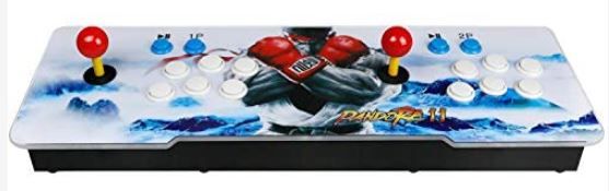 Photo 1 of Best brose 5000 Classic Arcade Game Machine 2 Players Pandoras Box 11 1280x720 Full HD Video Game Console with Arcade Joystick Support HDMI VGA Output (Black)