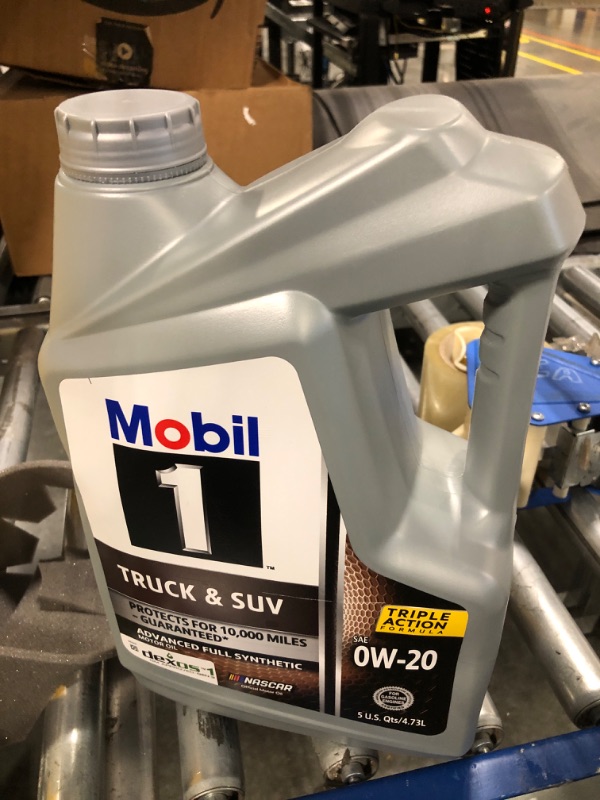 Photo 1 of Mobil 1 Truck & SUV Full Synthetic Motor Oil 0W-20, 5 Quart Truck & SUV Full Synthetic 0W-20
