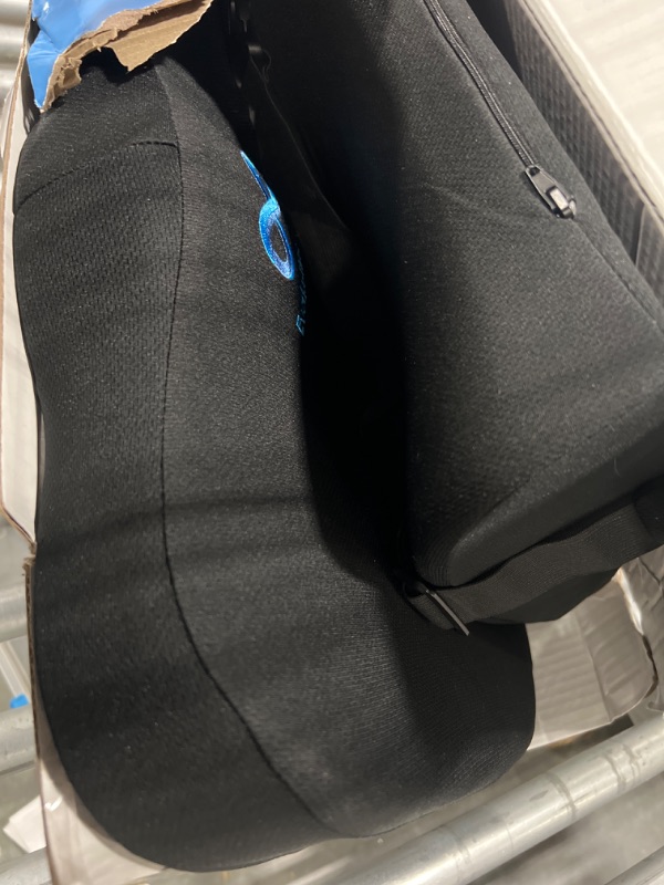 Photo 1 of Everlasting Comfort Seat Cushion and Lumbar Support Pillow Combo - Chair Pads Reduce Tailbone Pressure and Improve Back Comfort - Gel Infused Memory Foam Chair Cushions for Home, Car, Travel