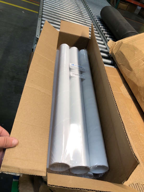 Photo 3 of 3 inch x 36 inch, Mailing Tubes with Caps (6 Pack) | MagicWater Supply