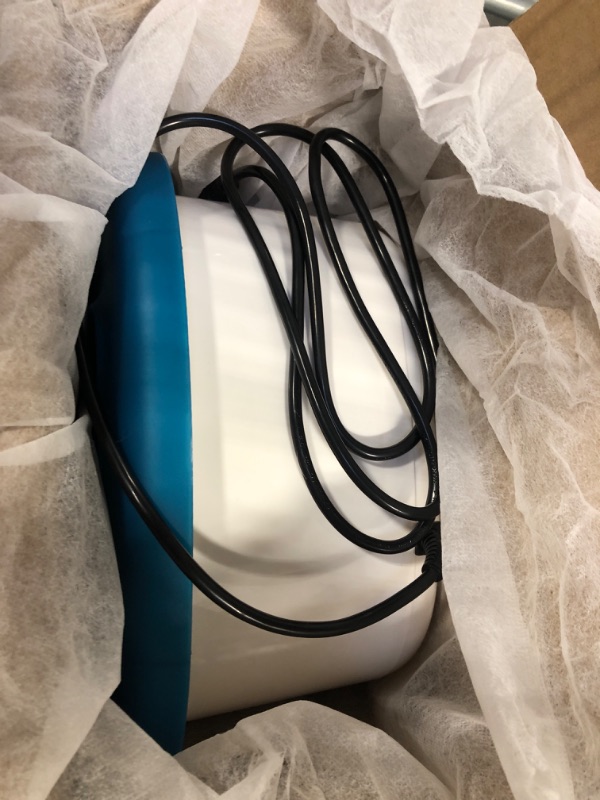 Photo 1 of CINERY Foot Spa Bath Massager with Heat, Bubbles, Vibration and Pedicure Foot Spa 