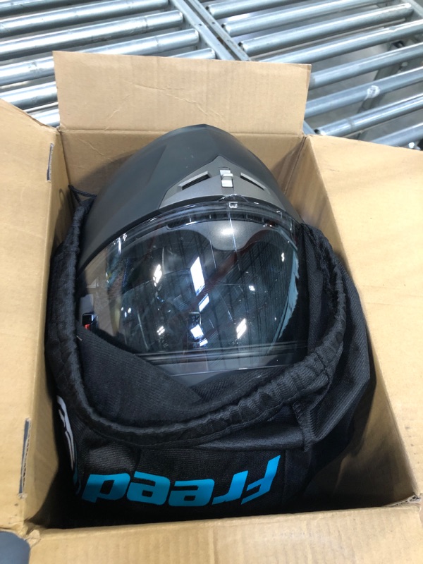 Photo 1 of FreedConn Motorcycle Bluetooth Helmet,Bluetooth Integrated Modular Flip up Full Face Motorcycle Helmet,Dual Visor Modular Bluetooth Helmet,DOT Approved Helmets with Gloves(Matte Black,Large) Large Matte Black