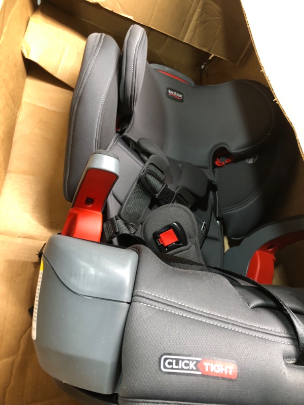 Photo 3 of Britax Grow with You ClickTight Harness-2-Booster Car Seat, Cool N Dry - Cool Flow Moisture Wicking Fabric ClickTight Cool n Dry