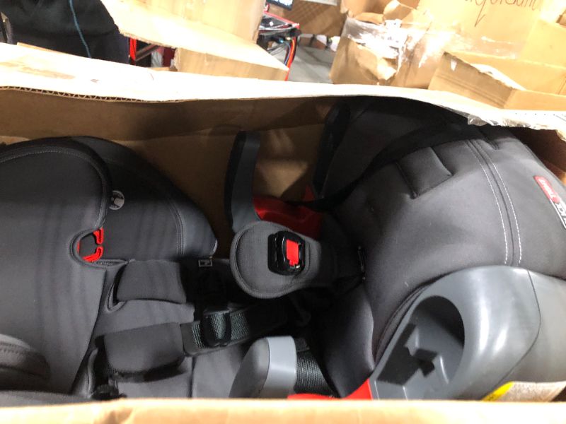 Photo 4 of Britax Grow with You ClickTight Harness-2-Booster Car Seat, Cool N Dry - Cool Flow Moisture Wicking Fabric ClickTight Cool n Dry