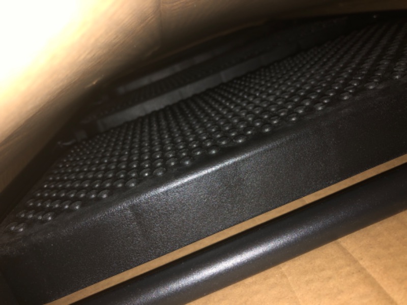 Photo 1 of Step Ladder 3 Step Folding with Handgrip, 500Lbs Steel Step Stool, Folding Ladder with Anti-Slip Wide Pedals, Portable Kitchen/Closet Small Step Ladder, Multi-use Step Stool Black by Double Elite