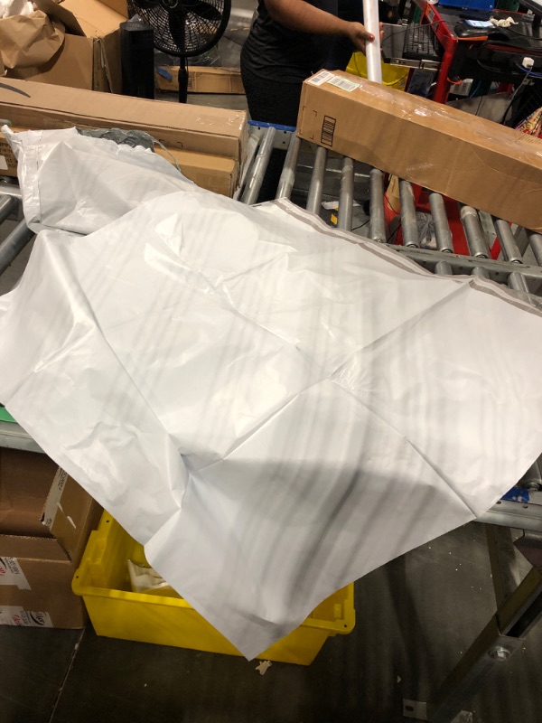 Photo 1 of Pack of  Extra Large Self Seal Package Bags, White 