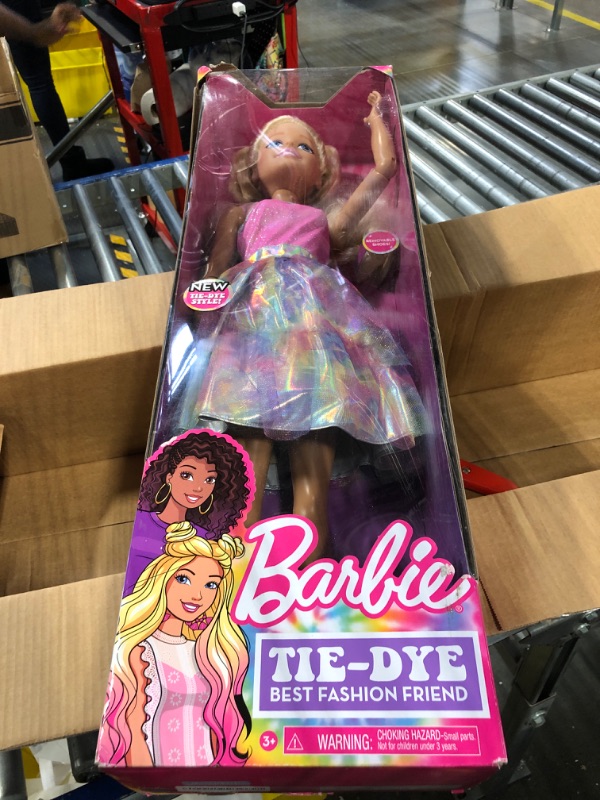 Photo 2 of Barbie 61087 28" Blonde Hair Doll Deluxe