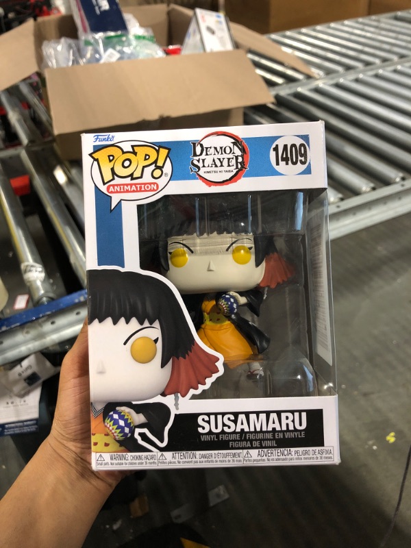 Photo 2 of Funko Pop! Animation: Demon Slayer - Susamaru with Chase (Styles May Vary)