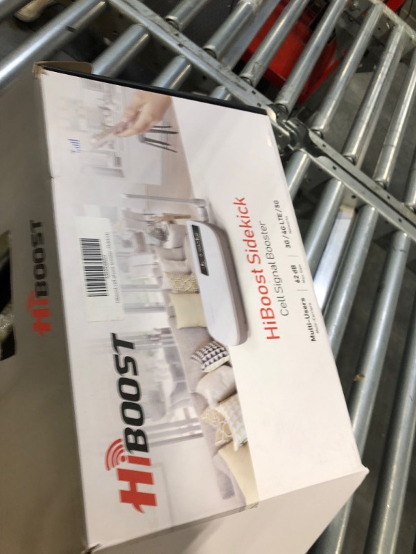 Photo 1 of HiBoost Cell Phone Booster for Home, Up to 2,000 sq ft, All US Carriers - Verizon, AT&T, T-Mobile, Sprint & More, Cell Signal Booster Boosts 5G/4G LTE, FCC Approved ZMini