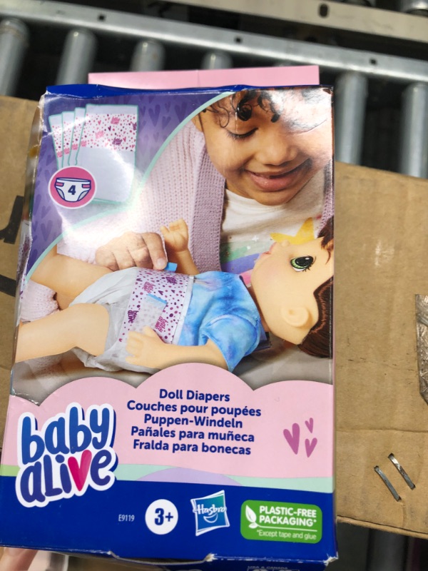 Photo 1 of Baby Alive Play-Doh Doll Diaper Refill,Includes 4 Diapers,Toys Accessories,for Kids Ages 3 Years Old and Up