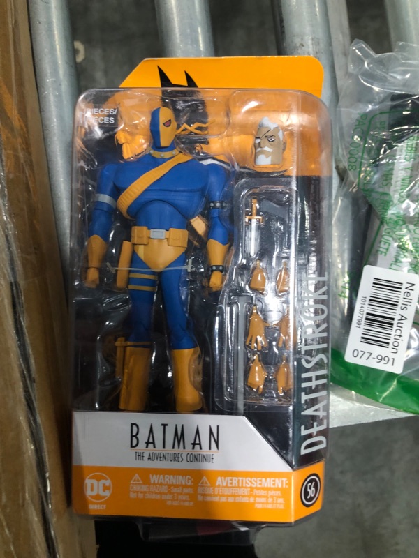 Photo 2 of DC Collectibles Batman: The Adventures Continue: Deathstroke Action Figure, Multicolor