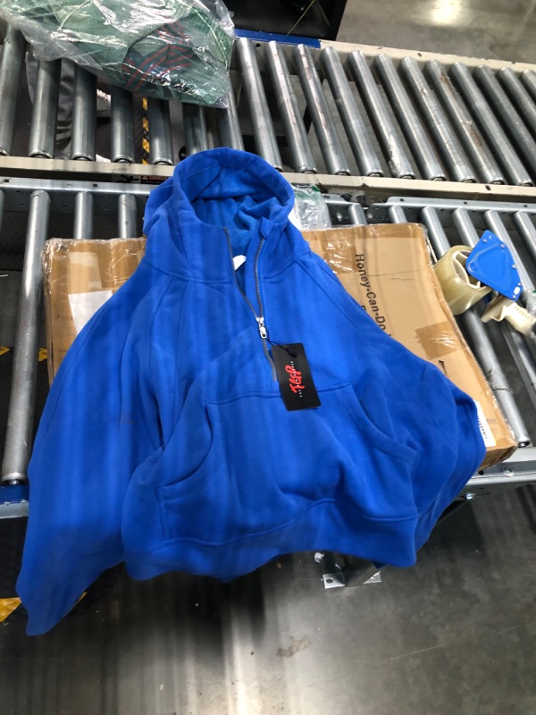 Photo 3 of Oversized Half-Zip Hoodie
Large 