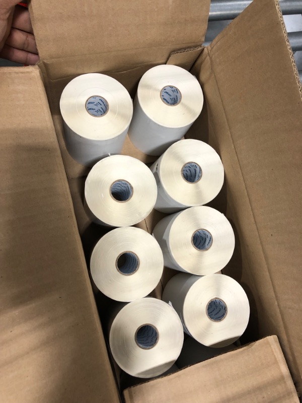 Photo 1 of DYMO Authentic LW Extra-Large Shipping Labels for LabelWriter Label Printers, White, 4" x 6", 10 Rolls of 220 (2200 Total) 10 Rolls XL shipping label Printer