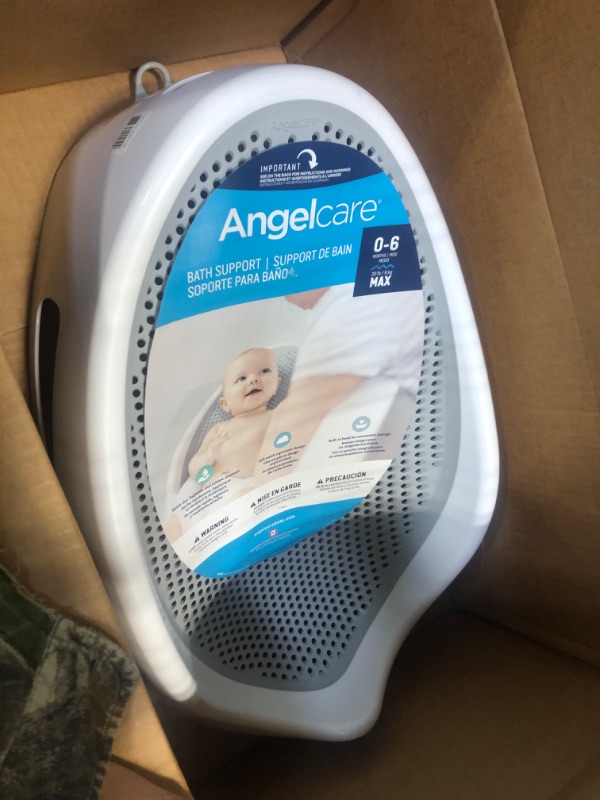 Photo 3 of Angelcare Baby Bath Support (Grey) | Ideal for Babies Less than 6 Months Old