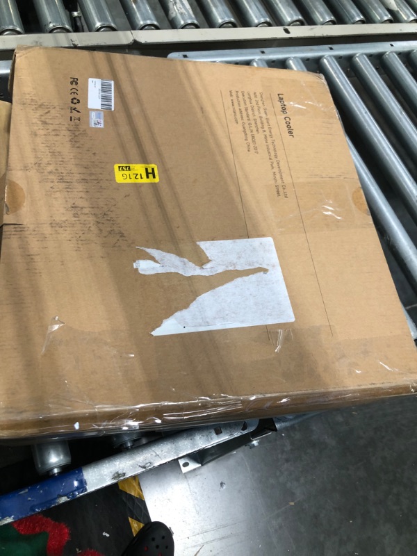 Photo 1 of 2023 New Gaming Laptop Cooling Pad with Powerful Turbofan, RGB Laptop Cooler Radiator with Infinitely Variable Speed, Touch Control, LCD Screen, 3-Port USB, Seal Foam for Rapid Cooling Laptop 15-19in V12(Hub+RGB)