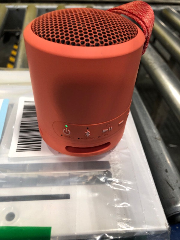Photo 1 of Sony SRS-XB13 EXTRA BASS Wireless Bluetooth Portable Lightweight Compact Travel Speaker, IP67 Waterproof & Durable for Outdoor, 16 Hour Battery, USB Type-C, Removable Strap, & Speakerphone, Coral Pink Coral Pink XB13