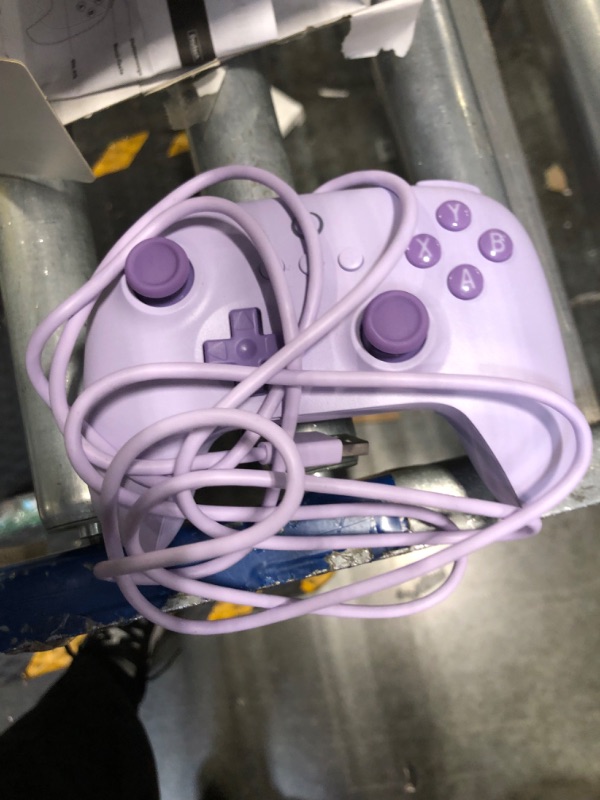 Photo 1 of 8Bitdo Ultimate C Wired Controller for Windows PC, Android, Steam Deck & Raspberry Pi (Lilac Purple)