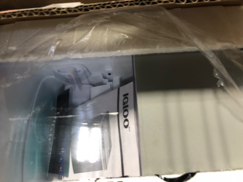 Photo 1 of Igloo Electric Countertop Ice Maker Machine - Automatic and Portable - 33 Pounds in 24 Hours - Ice Cube Maker - Ice Scoop and Basket - Ideal for Iced Coffee and Cocktails - Stainless Steel 33 lb Stainless Steel