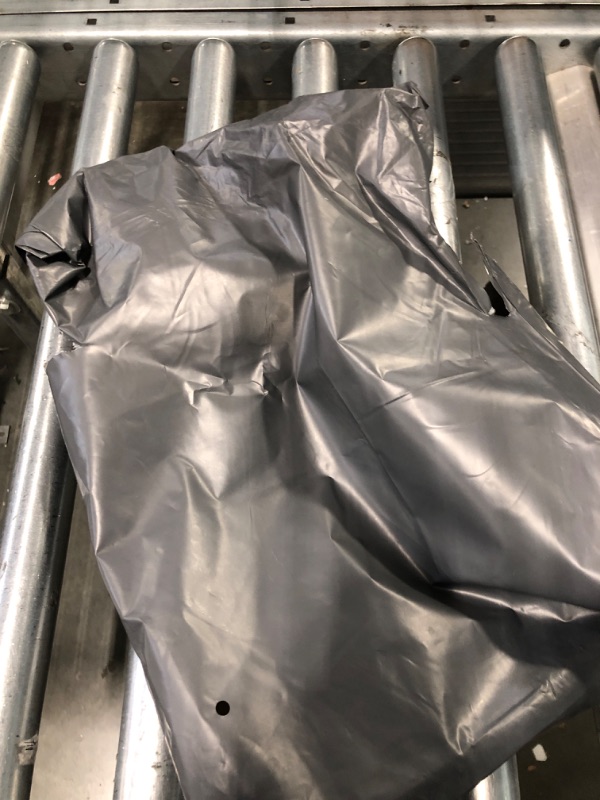Photo 1 of XYZCTEM Motorcycle Cover -Waterproof Outdoor Storage Bag,Made of Heavy Duty Material, Fits up to 116" Harley Davison and All Motors(Black& Lockholes& Professional Windproof Strap) (XXXL) XXXL-116 inch