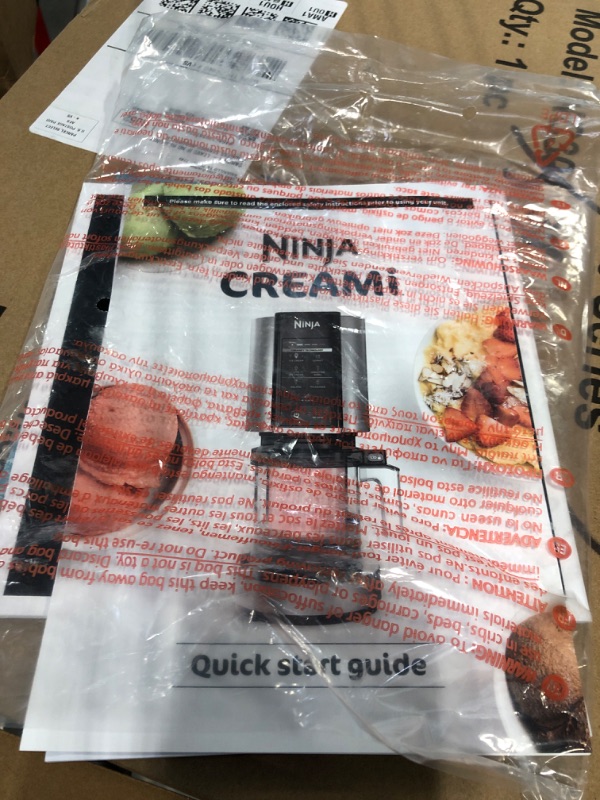 Photo 4 of Ninja NC301 CREAMi Ice Cream Maker, for Gelato, Mix-ins, Milkshakes, Sorbet, Smoothie Bowls & More, 7 One-Touch Programs, with (2) Pint Containers & Lids, Compact Size, Perfect for Kids, Silver Silver 7 Functions + (2) 16 oz. Pints