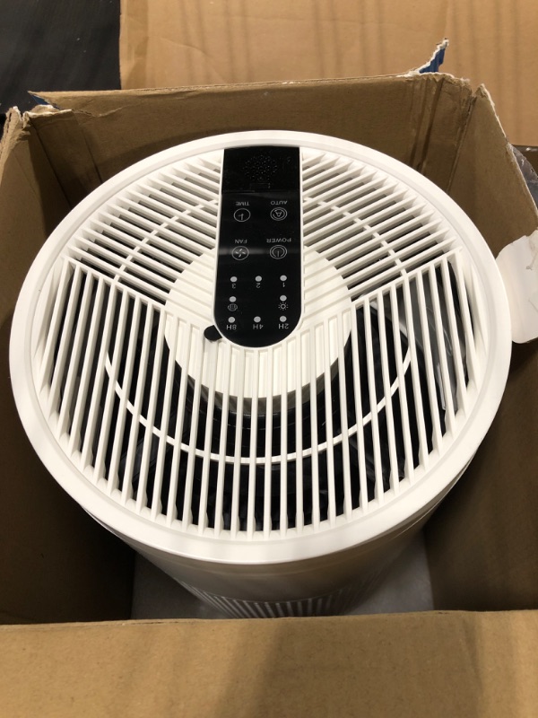 Photo 1 of Air Purifiers for Home Large Room up to 1350ft², AMEIFU Upgrade Large Size H13 Hepa Bedroom Air Purifier for Wildfire,Pets Dander with 3 Fan Speeds, Filter Replacement Reminder, Aromatherapy Function White