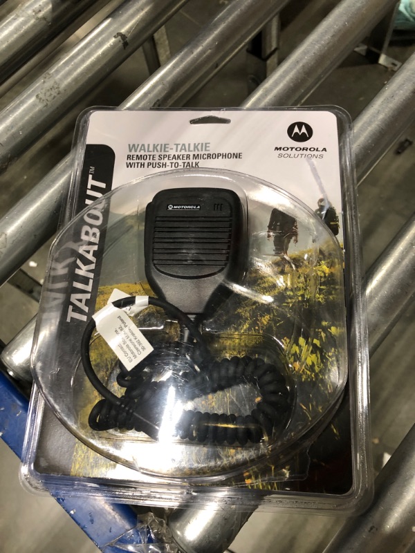 Photo 1 of Motorola Speaker Microphone for TLKR Pmr446 Serie

