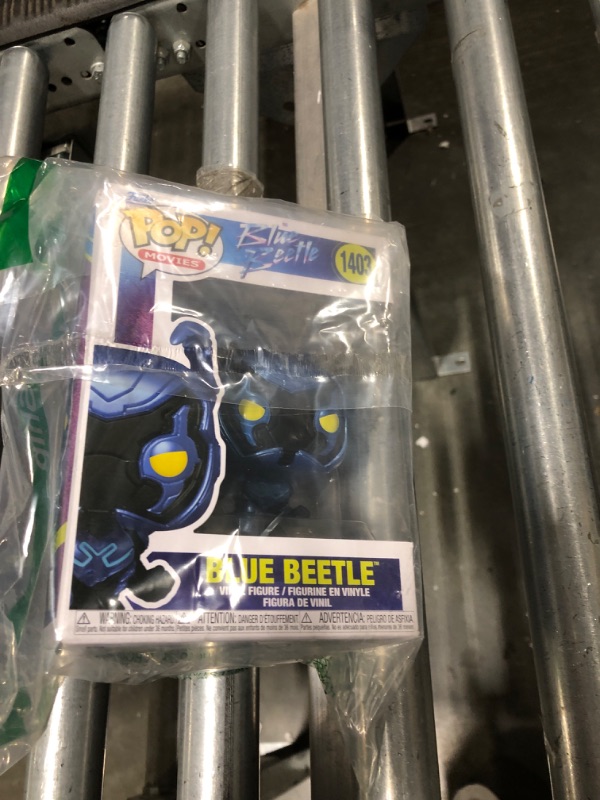 Photo 2 of Funko Pop! Movies: - Blue Beetle - Blue Beetle with Chase (Styles May Vary)