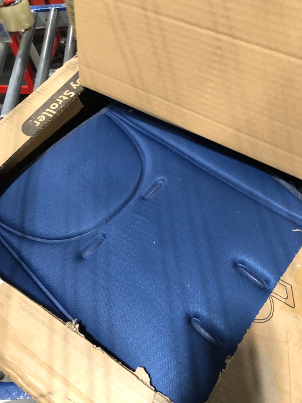 Photo 1 of BABY K Lightweight Travel Stroller - Includes Travel Storage Pouch - A Collapsible Airplane Stroller with Adjustable Reclining Backrest & Easy One-Hand Fold for Infant & Toddler of 3-36 Months Blue