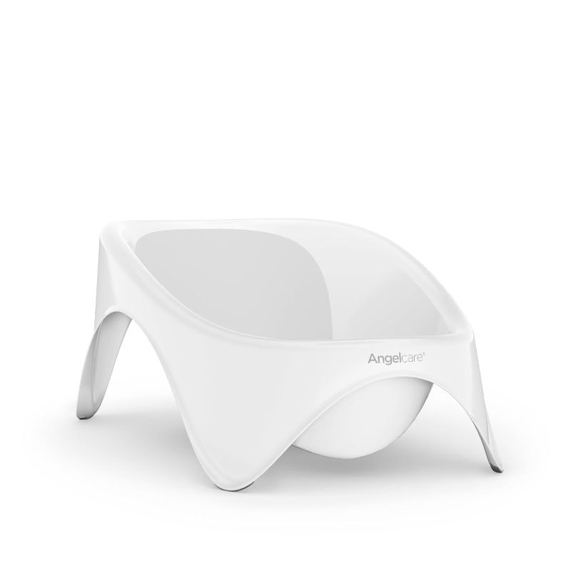 Photo 1 of Angelcare 2-in-1 Baby Bathtub | Ideal for Infants, Babies, and Newborns | 0-12 Months or Up to 26 Pounds, White
