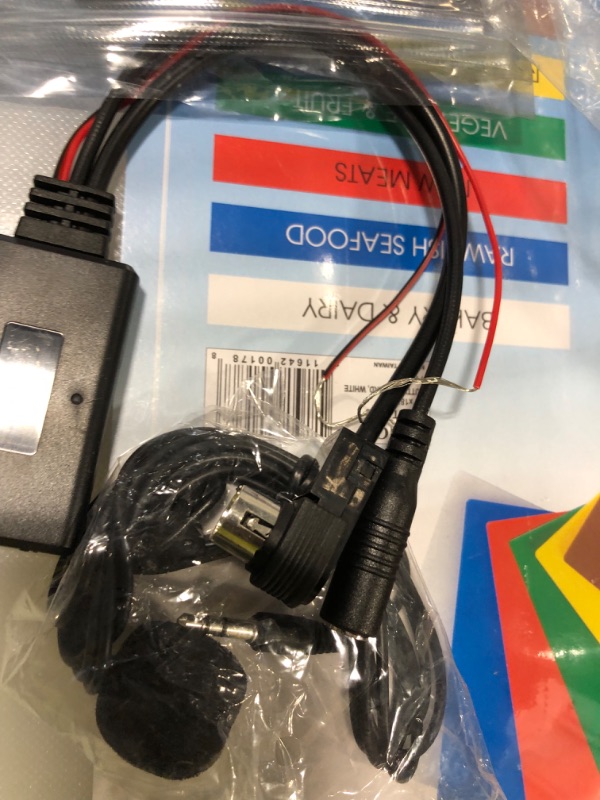 Photo 1 of Bluetooth Aux Adapter Cable, Bluetooth 5.0 AUX Cable Adapter with Microphone Handsfree Fit for Alpine CDA-9857 CDA-9886 CDA-117