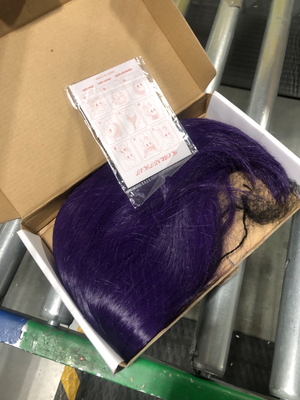 Photo 1 of purple wig