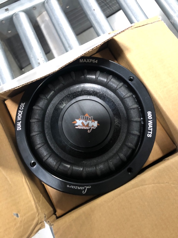 Photo 3 of Lanzar Maxp64 MaxPro Series Small 4ohm Subwoofer (6.5" 600 Watts)