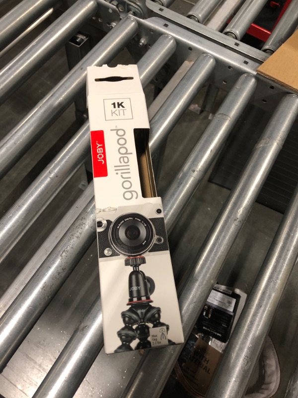 Photo 1 of Joby JB01503 GorillaPod 1K Kit. Compact Tripod 1K Stand and Ballhead 1K for Compact Mirrorless Cameras or Devices up to 1k (2.2lbs). Black/Charcoal.