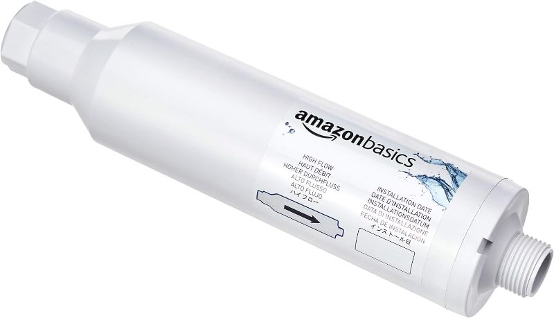 Photo 1 of Amazon Basics Inline Water Filter,
