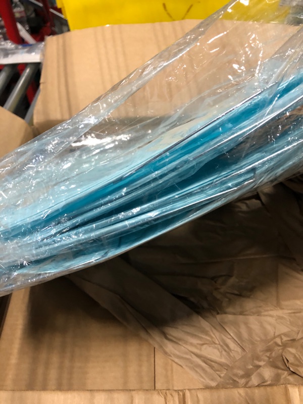 Photo 1 of 4"6"8"10"12"14"16"18 Round Paper Lanterns Lamp Wedding Birthday Party Decoration Pack of 6 (Baby Blue, 18"/45CM) Baby Blue 18"/45CM