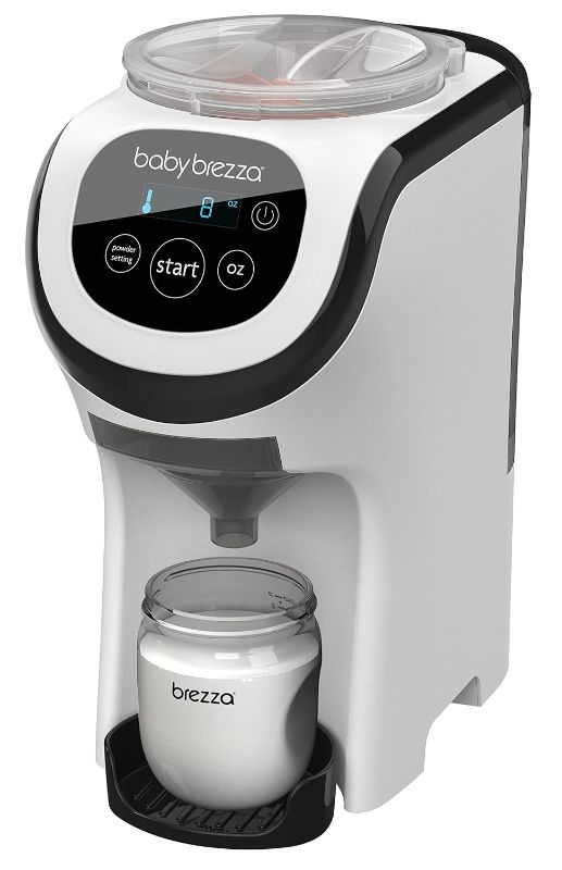 Photo 1 of Baby Brezza Formula Pro Mini Baby Formula Maker – Small Baby Formula Mixer Machine Fits Small Spaces and is Portable for Travel– Bottle Makers Makes The Perfect Bottle for Your Infant On The Go, White
