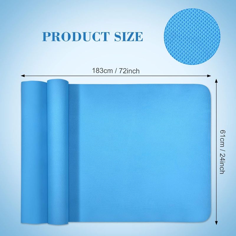 Photo 2 of 2 Pack Yoga Mat Bulk, Professional Eva Yoga Mats, Pilates and Floor Exercises Workout Mat for Women Men Kids