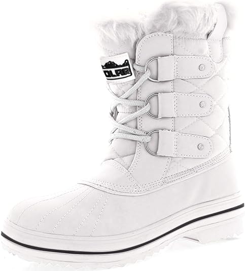 Photo 1 of POLAR Womens Snow Boot Quilted Short Winter Snow Rain Warm Waterproof Boots(size 7)