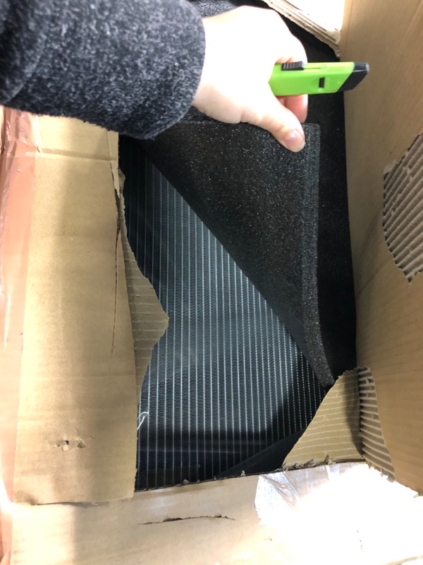 Photo 1 of OzCoolingParts 4 Row Core Full Aluminum RAD162 Radiator for 1970-1987 71 72 73 74 75 76 83 85 Chevy/GMC C10 C20 C25 C3500 Nova Camaro Blazer Monte Carlo and More Models 4 Row Core Radiator