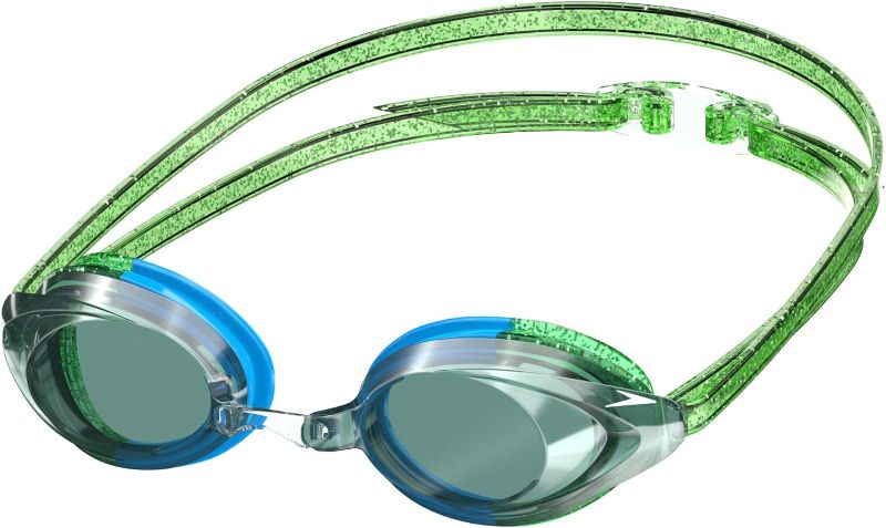 Photo 1 of Speedo Unisex-Adult Swim Goggles Mirrored Vanquisher 2.0