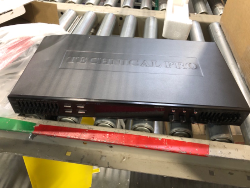 Photo 1 of Technical Pro Dual 10 Band Professional Stereo Equalizer with Individual LED Indicators
