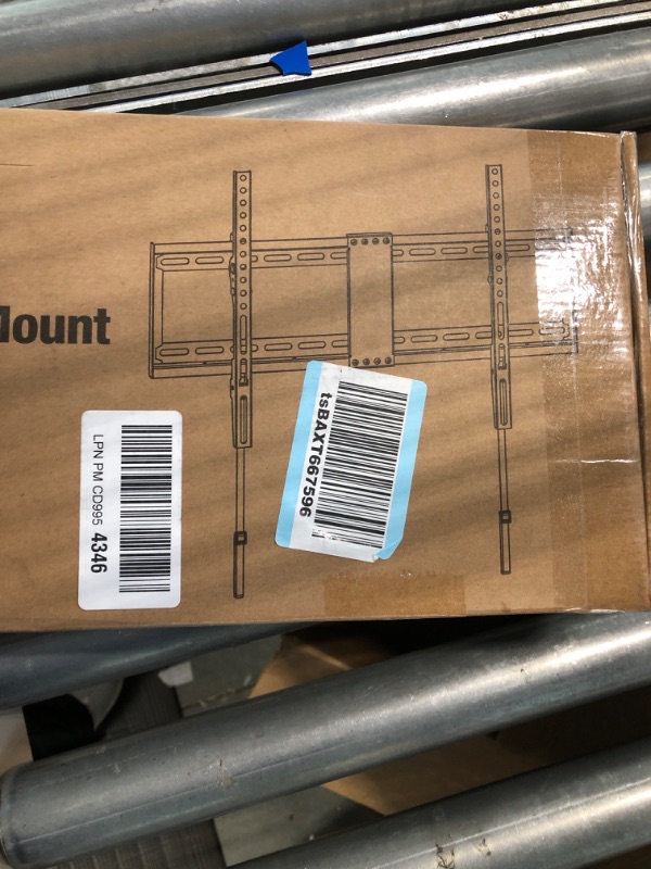 Photo 1 of ELIVED TV Mount for Most 37-75 Inch TV, Universal Tilt TV Wall Mount Fit 16", 18", 24" Stud with Loading Capacity 132lbs, Max Vesa 600 x 400mm, Low Profile Flat Wall Mount Bracket
