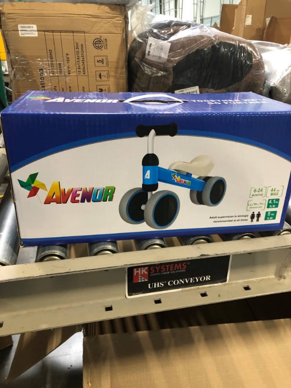 Photo 1 of Avenor Baby Balance Bike - Baby Bicycle for 6-24 Months, Sturdy Balance Bike for 1 Year Old Girl Boy Gifts, Perfect as First Bike or Birthday Gift, Safe Riding Toy (Blue)