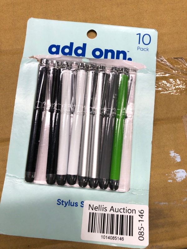 Photo 1 of Onn. Stylus Set, 8 Pack, Assorted Colors