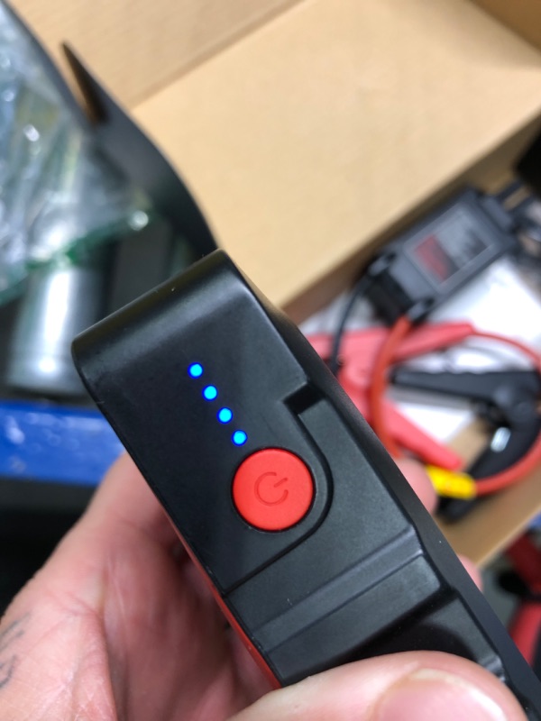 Photo 1 of BUTURE Car Battery Jump Starter 1200A Jump Box 12800mAh Portable Car Jump Starter Battery Pack (6.5L Gas/5.5L Diesel) Car Jumper Starter with Extended Smart Jumper Cables, Fast Charge, Lights, Compact