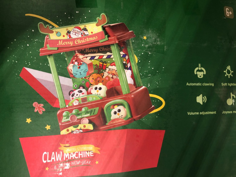 Photo 1 of Christmas Mini Claw Machine for Kids|Candy Toys for Girls 8-10|2023 Christmas Best Gifts Ideas for 4 5 6 7 Year Old Girls and Teens|Unique Christmas Birthday Gifts for Kids 8-12 and Teenage Girls Large Christmas