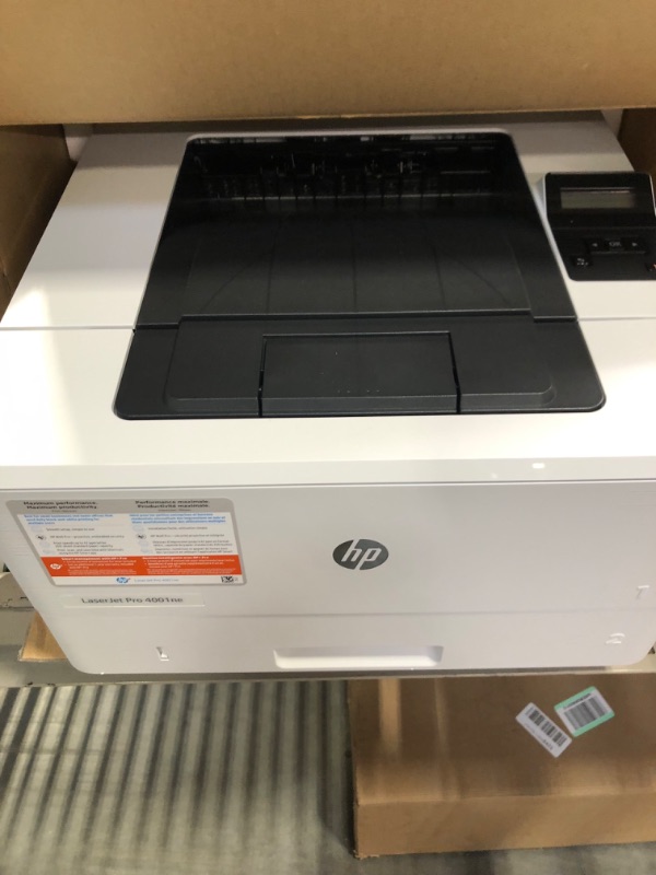 Photo 3 of HP LaserJet Pro 4001ne Black & White Printer with HP+ Smart Office Features